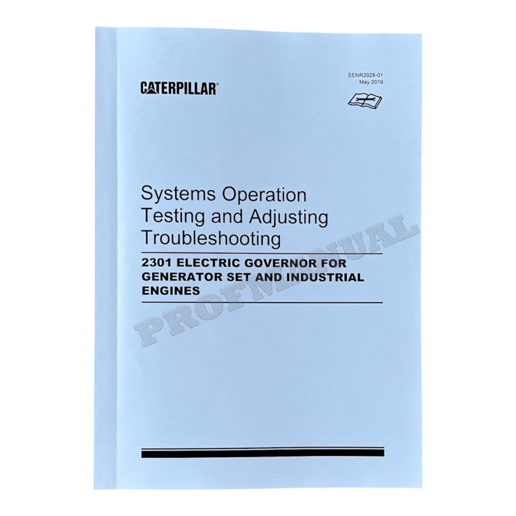 Caterpillar 3408C 3412C Industrial Engine Full Service Manual