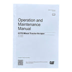Manual del operador de mototraílla Caterpillar 637G CEH1-UP CEM1-UP CEJ1-UP