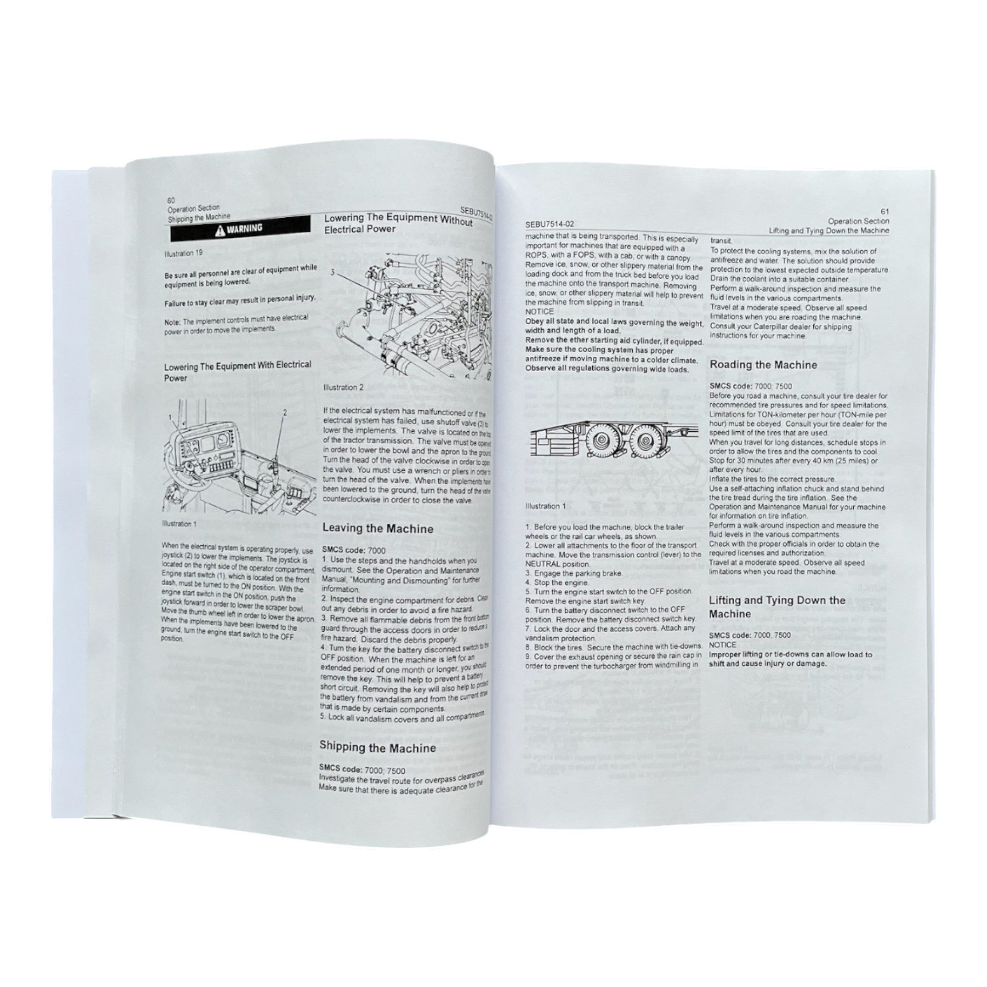 Manual del operador de mototraílla Caterpillar 637G CEH1-UP CEM1-UP CEJ1-UP