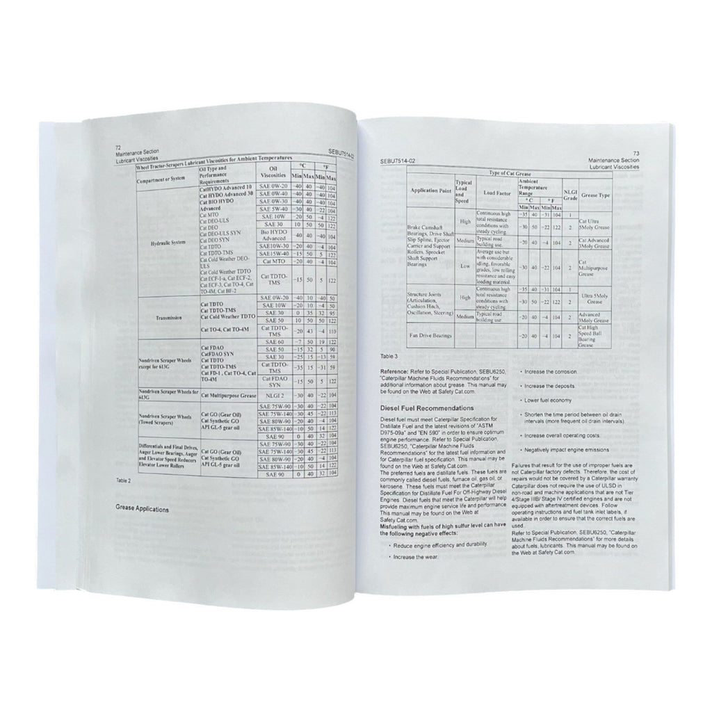Manual del operador de mototraílla Caterpillar 637G CEH1-UP CEM1-UP CEJ1-UP