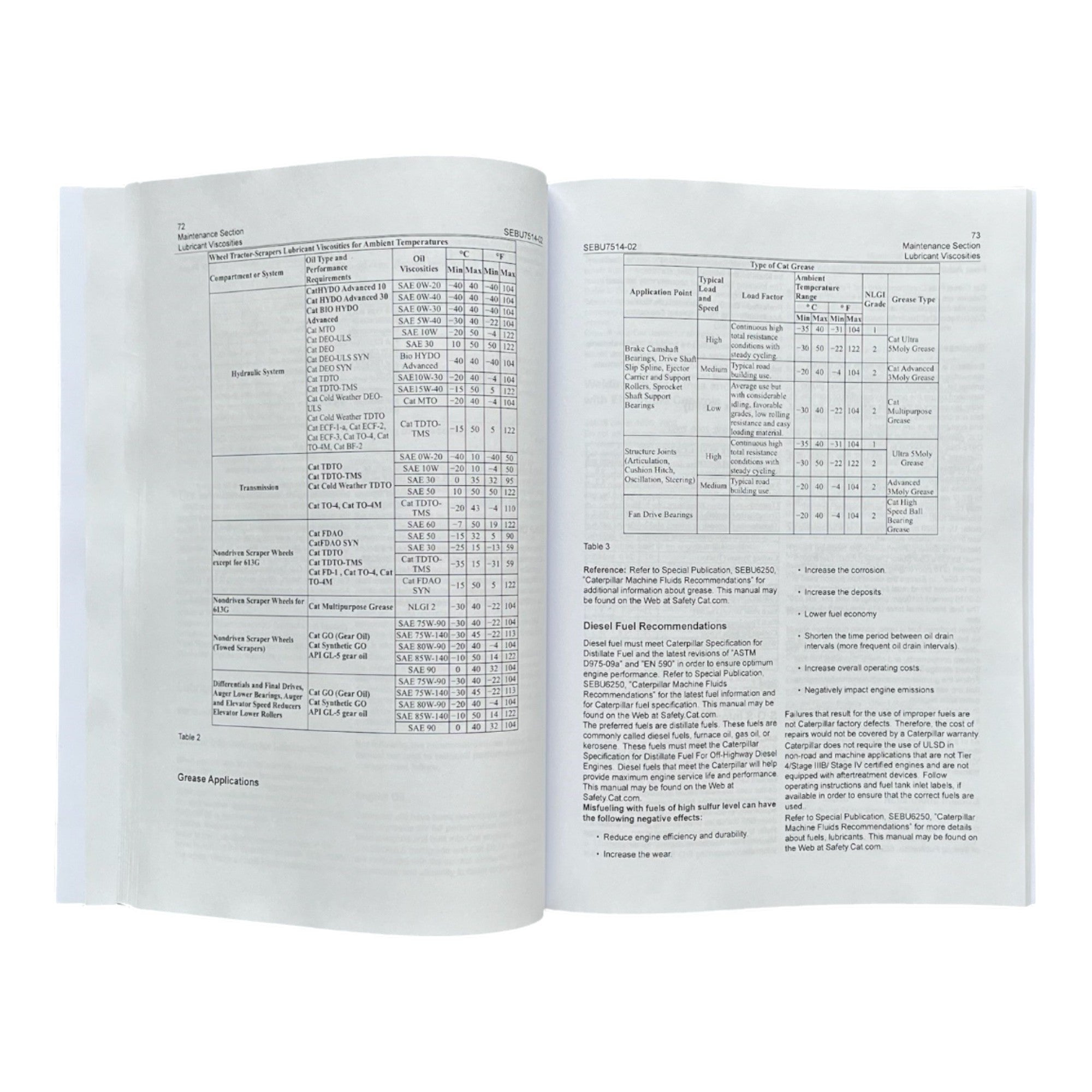 Manual del operador de mototraílla Caterpillar 637G CEH1-UP CEM1-UP CEJ1-UP