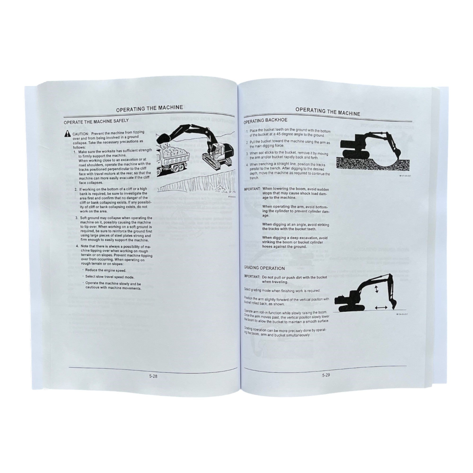 HITACHI ZAXIS ZX 130K EXCAVATOR OPERATORS MANUAL