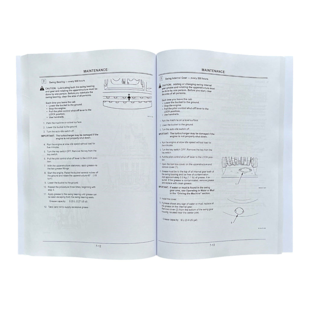 HITACHI ZAXIS ZX 130K EXCAVATOR OPERATORS MANUAL