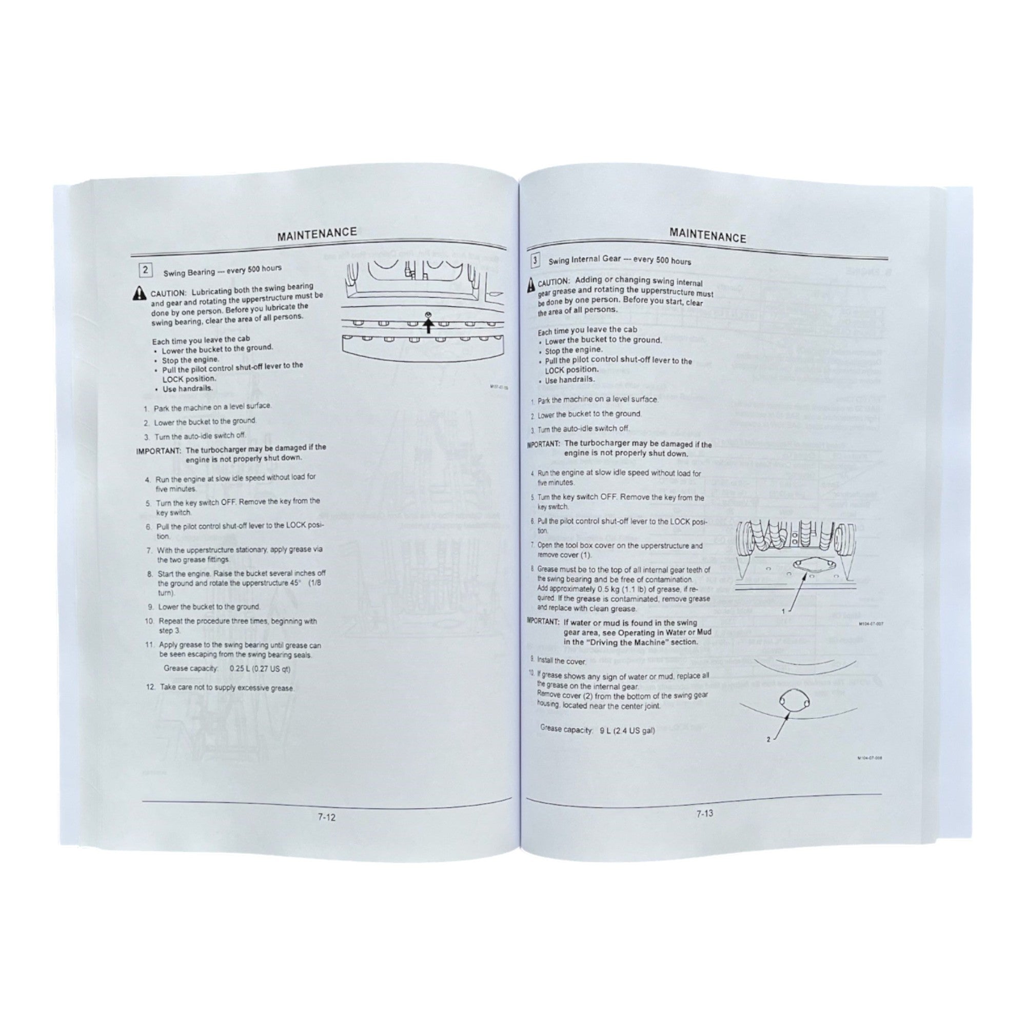 HITACHI ZAXIS ZX 130K EXCAVATOR OPERATORS MANUAL