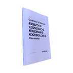 HITACHI EX220 EX230H-5 EXCAVATOR OPERATORS MANUAL