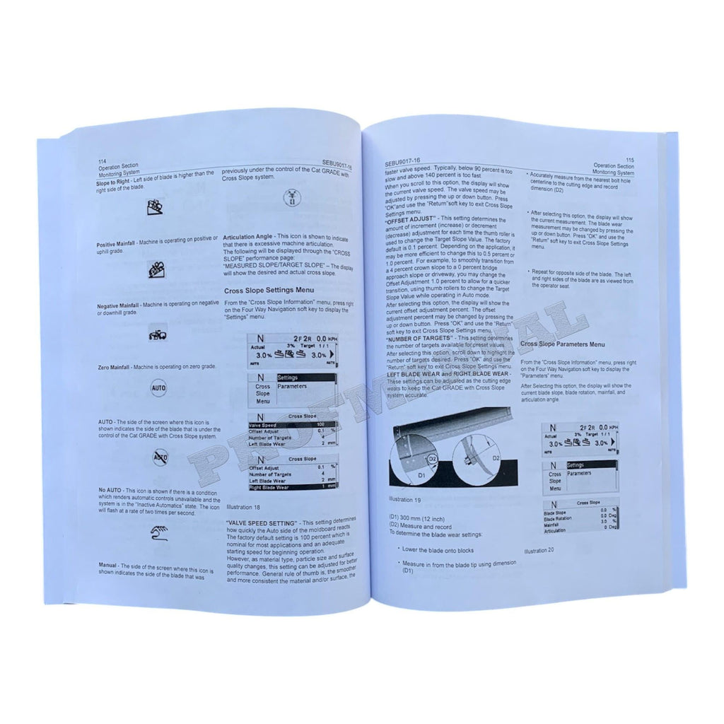 Manual del operador de la motoniveladora Caterpillar 140, 150, 160, 12M, 140M y 160M Serie 3