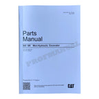Caterpillar Cat 303 SR Mini Hydraulic Excavator Parts Catalog Manual
