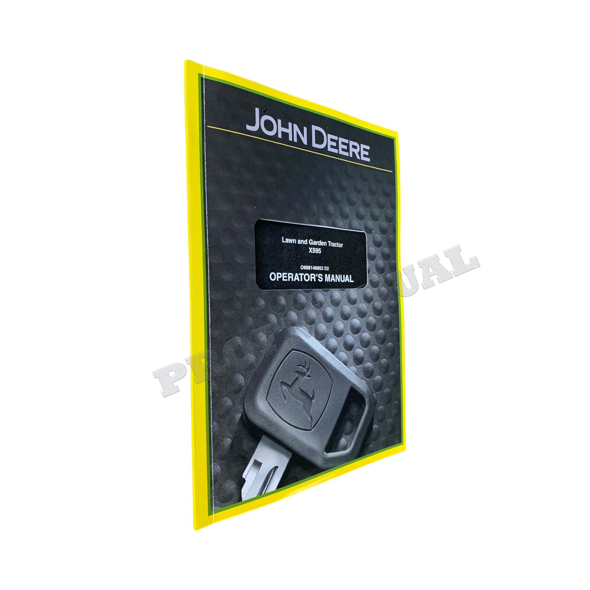 MANUAL DEL OPERADOR DEL TRACTOR JOHN DEERE X595 N.° 1