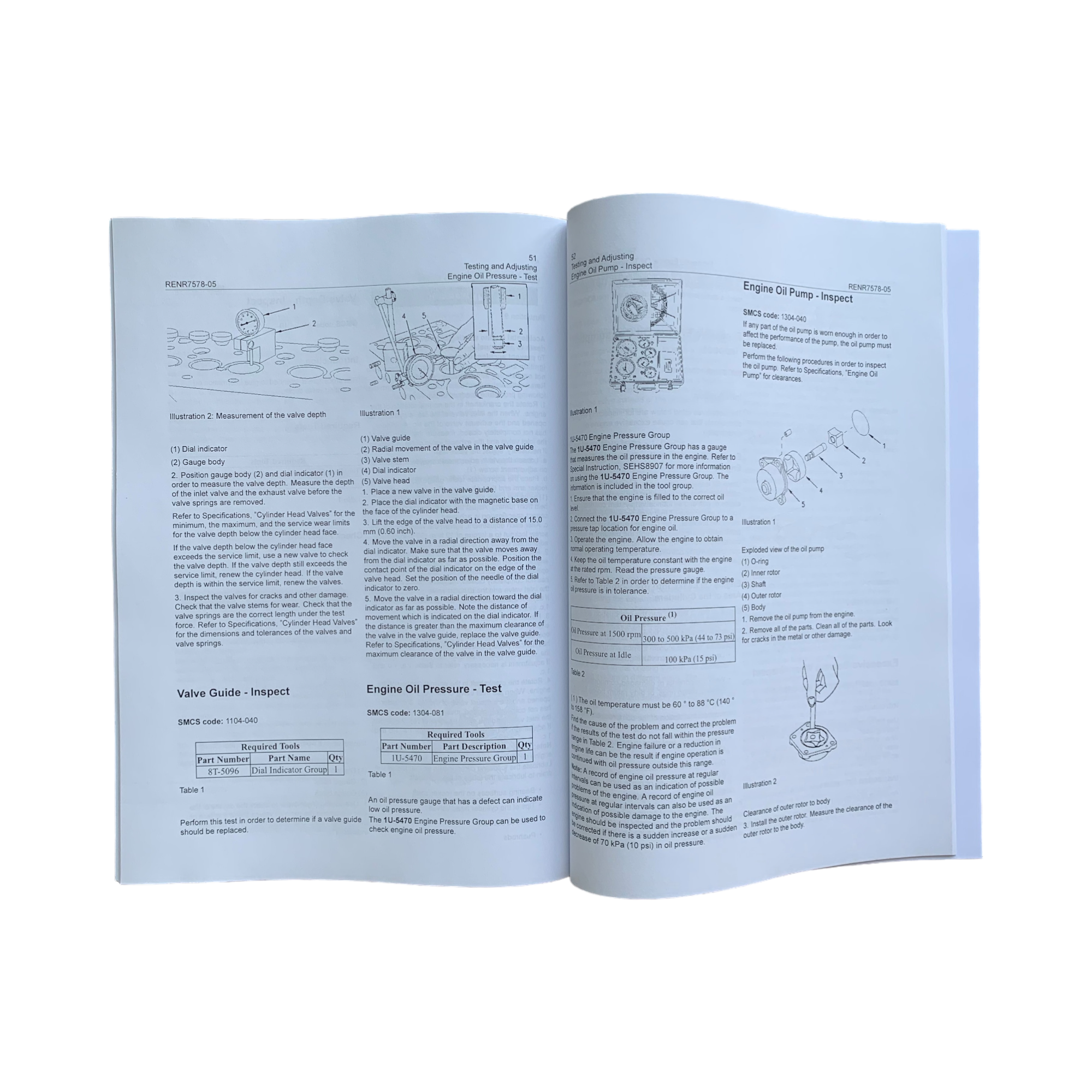 Caterpillar 3044C Engine Testing Adjusting Manual
