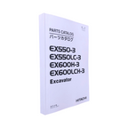 Manual del catálogo de piezas de la excavadora Hitachi EX550-3 EX550LC-3 EX600LCH-3 EX600H-3