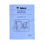 Bobcat E60 Excavator Parts Catalog Manual B4GR11001-