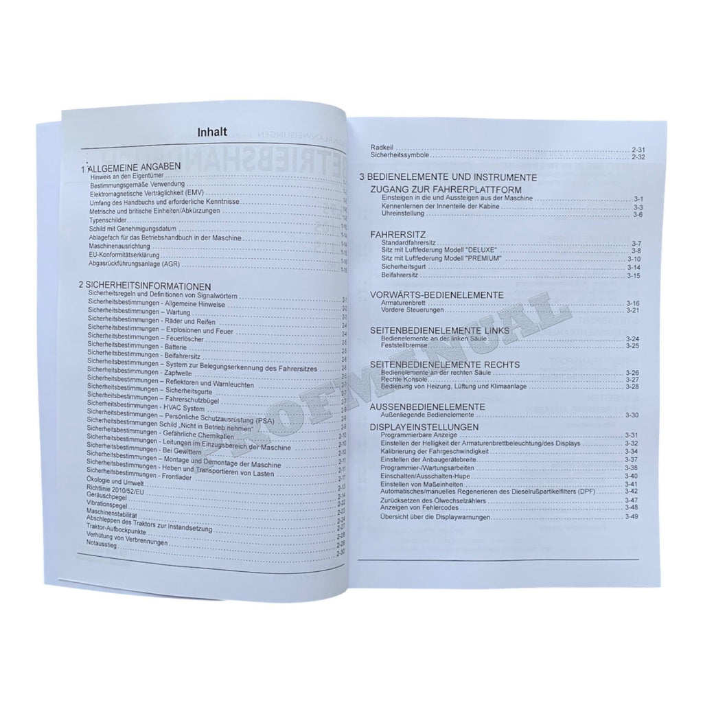 New Holland T5.95 T5.105 T5.115 traktor betriebsanleitung