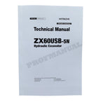 Hitachi ZX60USB-5N Excavator Service Manual with Schemes