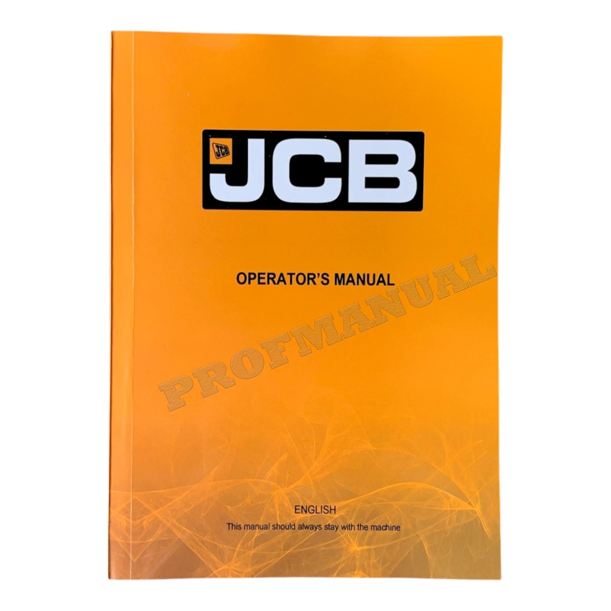 JCB 427 435S 437 TIER 4 Wheel Loader Operators Manual