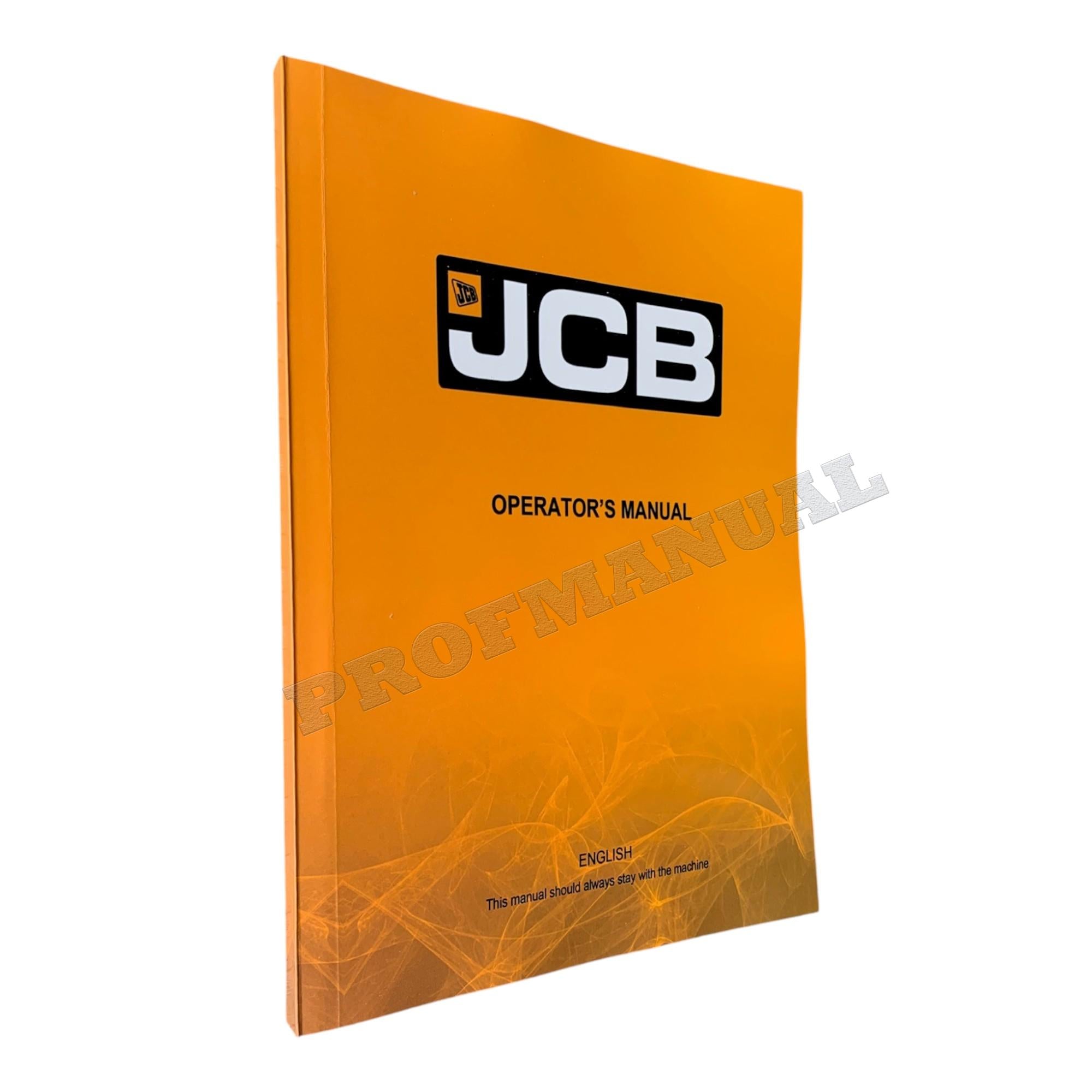 JCB 427 435S 437 TIER 4 Wheel Loader Operators Manual