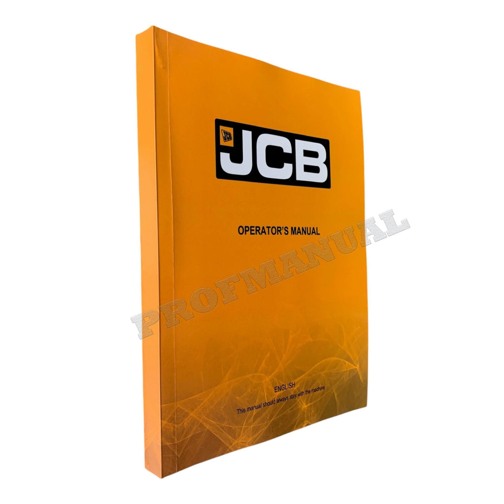 JCB 3CX 4CX ECO TIER 4 ENGINE BACKHOE LOADER Operators Manual