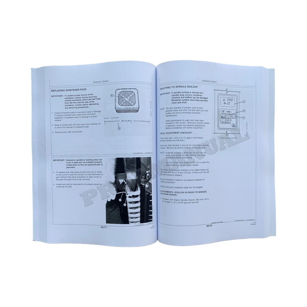 JOHN DEERE 9976 MANUAL DEL OPERADOR DE LA RECOLECTORA DE ALGODÓN N.° 5