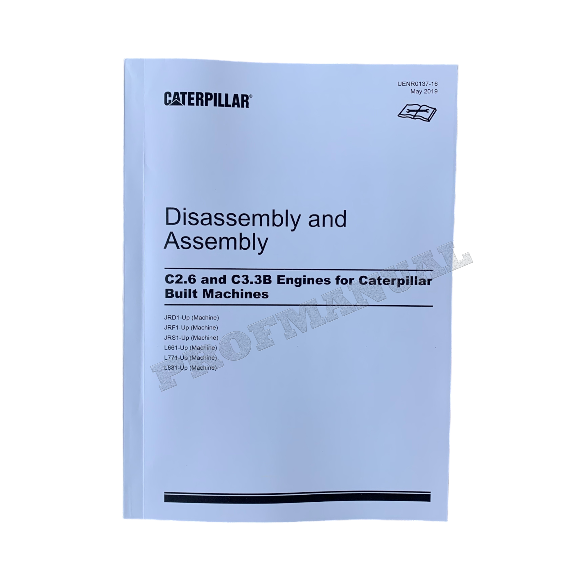 Caterpillar C2.6 C3.3B Engine Assembly Disassembly Service Manual