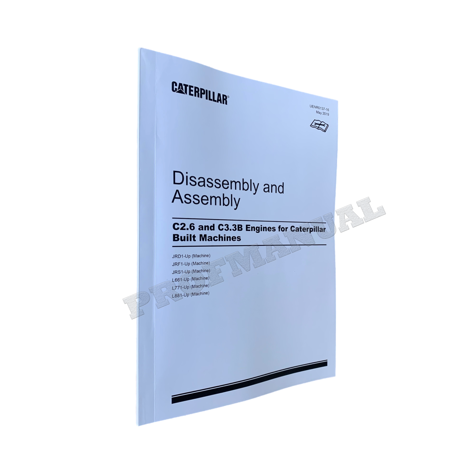 Caterpillar C2.6 C3.3B Engine Assembly Disassembly Service Manual