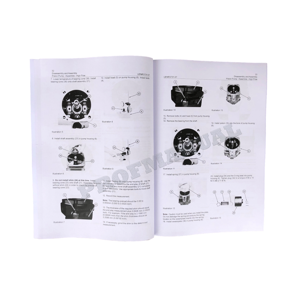 Manual de servicio del cargador Caterpillar 297D 236D 242D 246D 262D 272D Desmontaje Montaje
