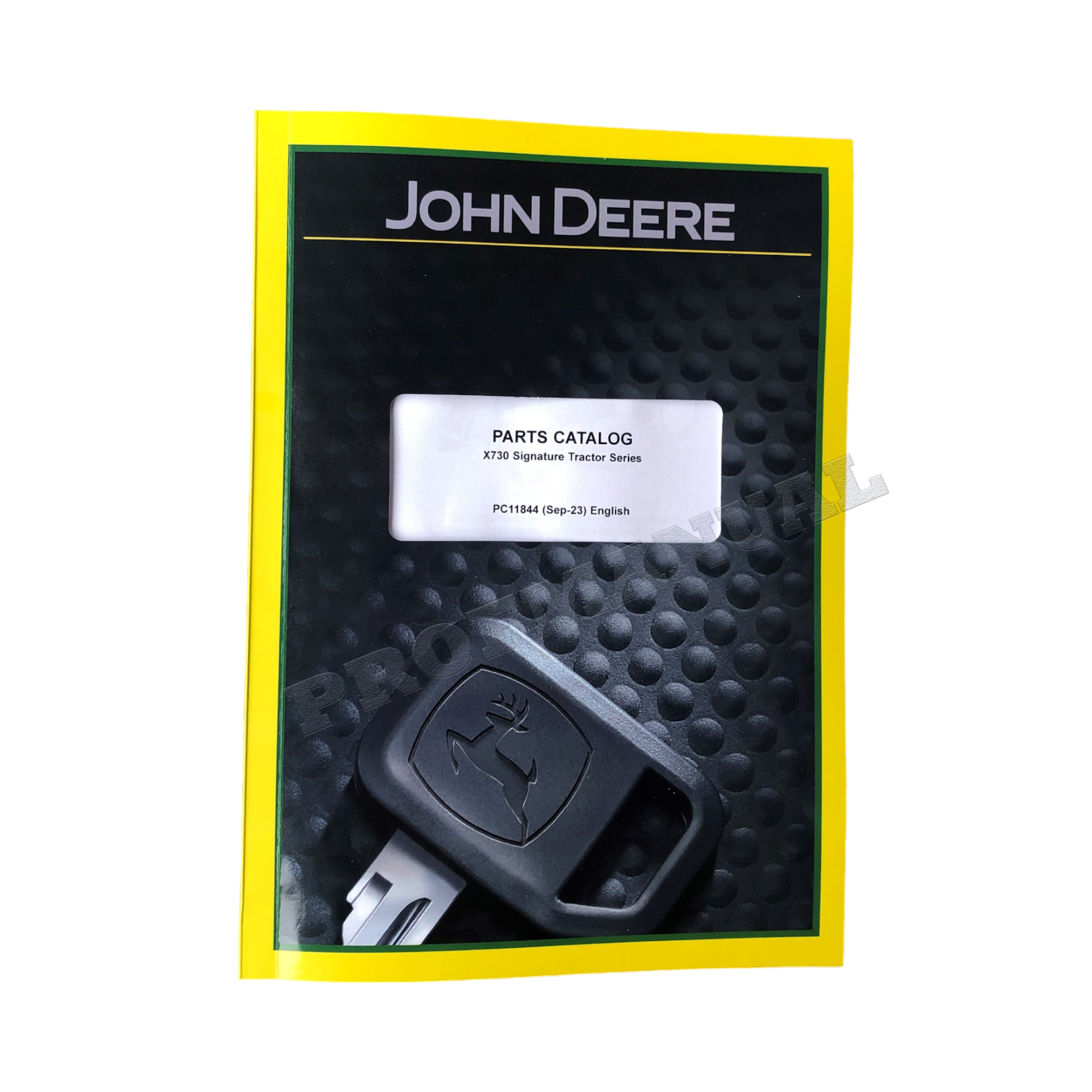 CATÁLOGO DE PIEZAS DEL TRACTOR JOHN DEERE X730 MANUAL + ¡BONIFICACIÓN!