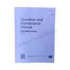 Manual de mantenimiento del operador de la cargadora de ruedas Caterpillar 980G