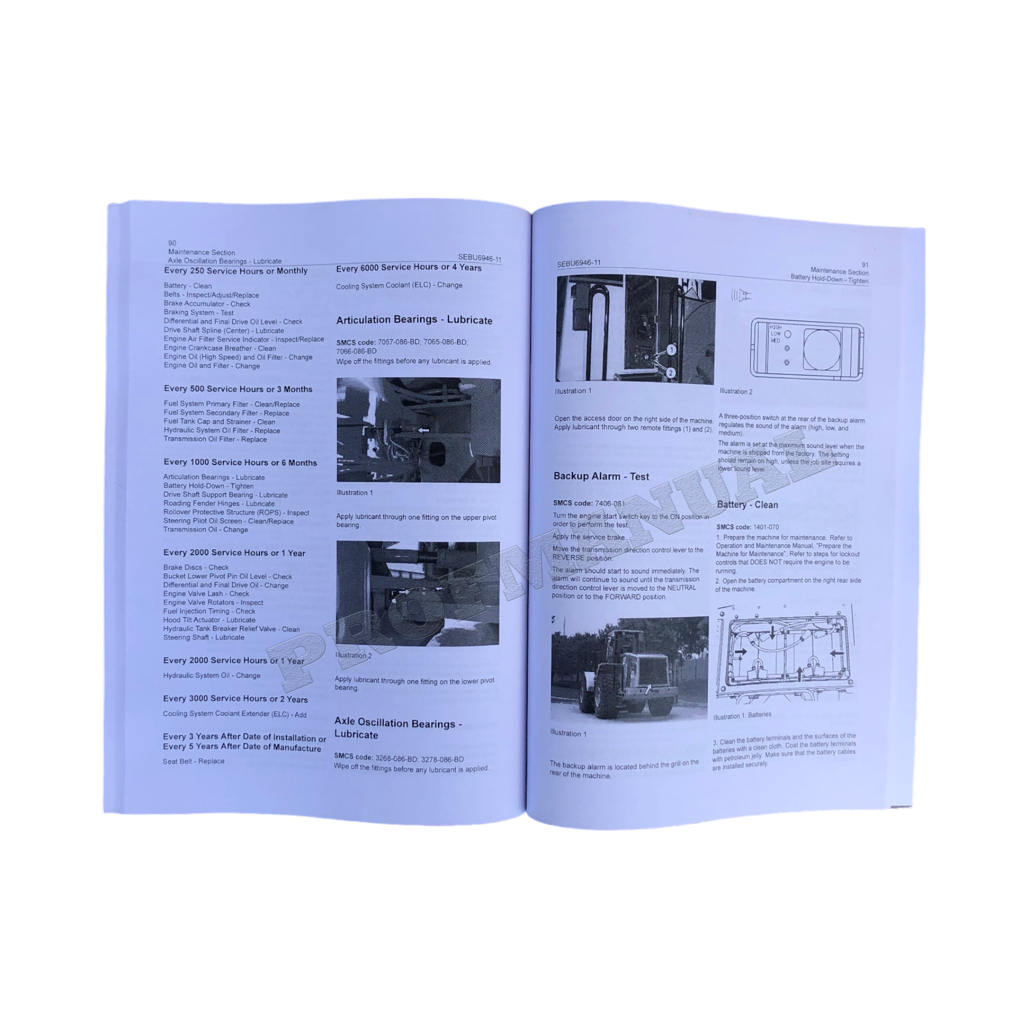 Caterpillar 980G Wheel Loader Operators Maintenance Manual