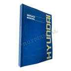 Hyundai HX60A CRAWLER EXCAVATOR Hardcover Repair Service Manual