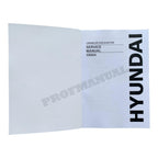 Hyundai HX60A CRAWLER EXCAVATOR Hardcover Repair Service Manual