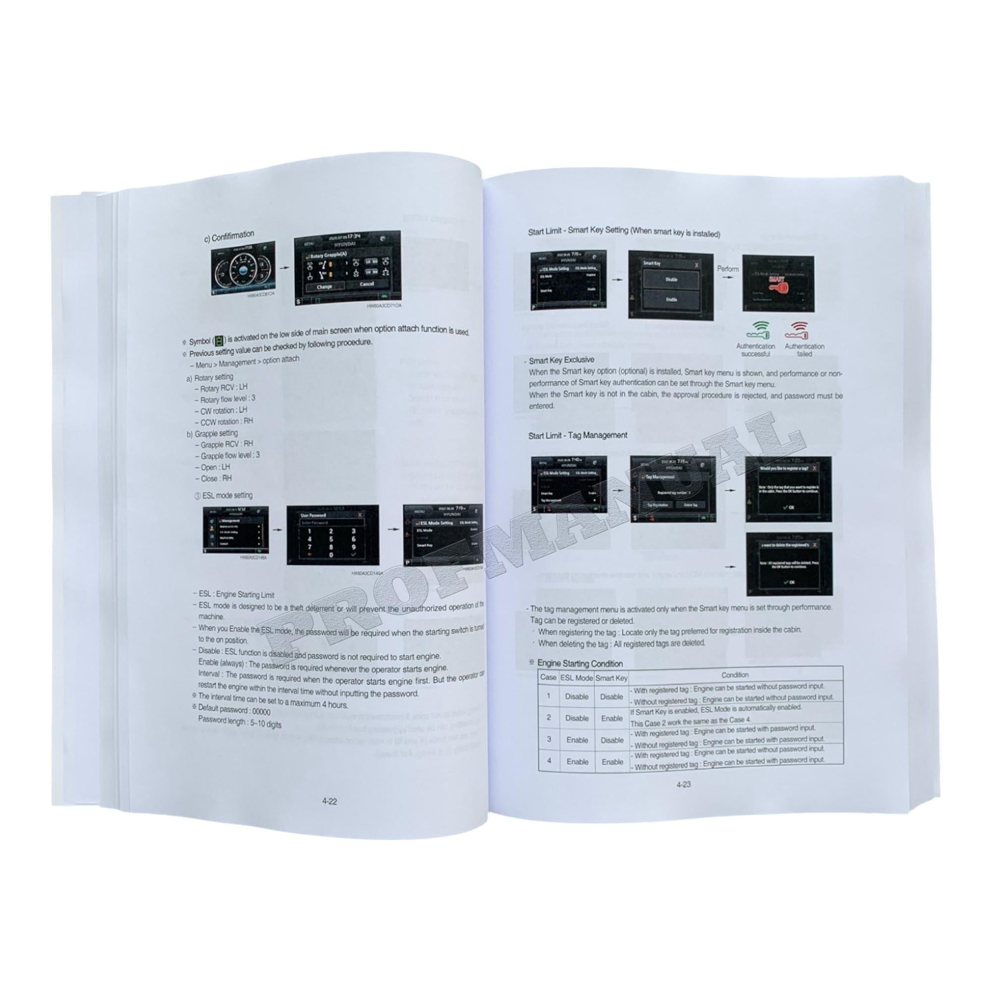 Hyundai HX60A CRAWLER EXCAVATOR Hardcover Repair Service Manual