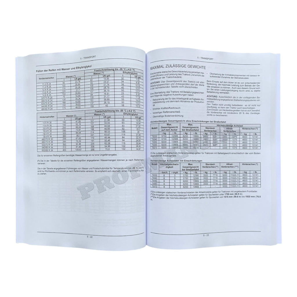 New Holland T5030 T5040 T5050 T5060 T5070 traktor betriebsanleitung #2