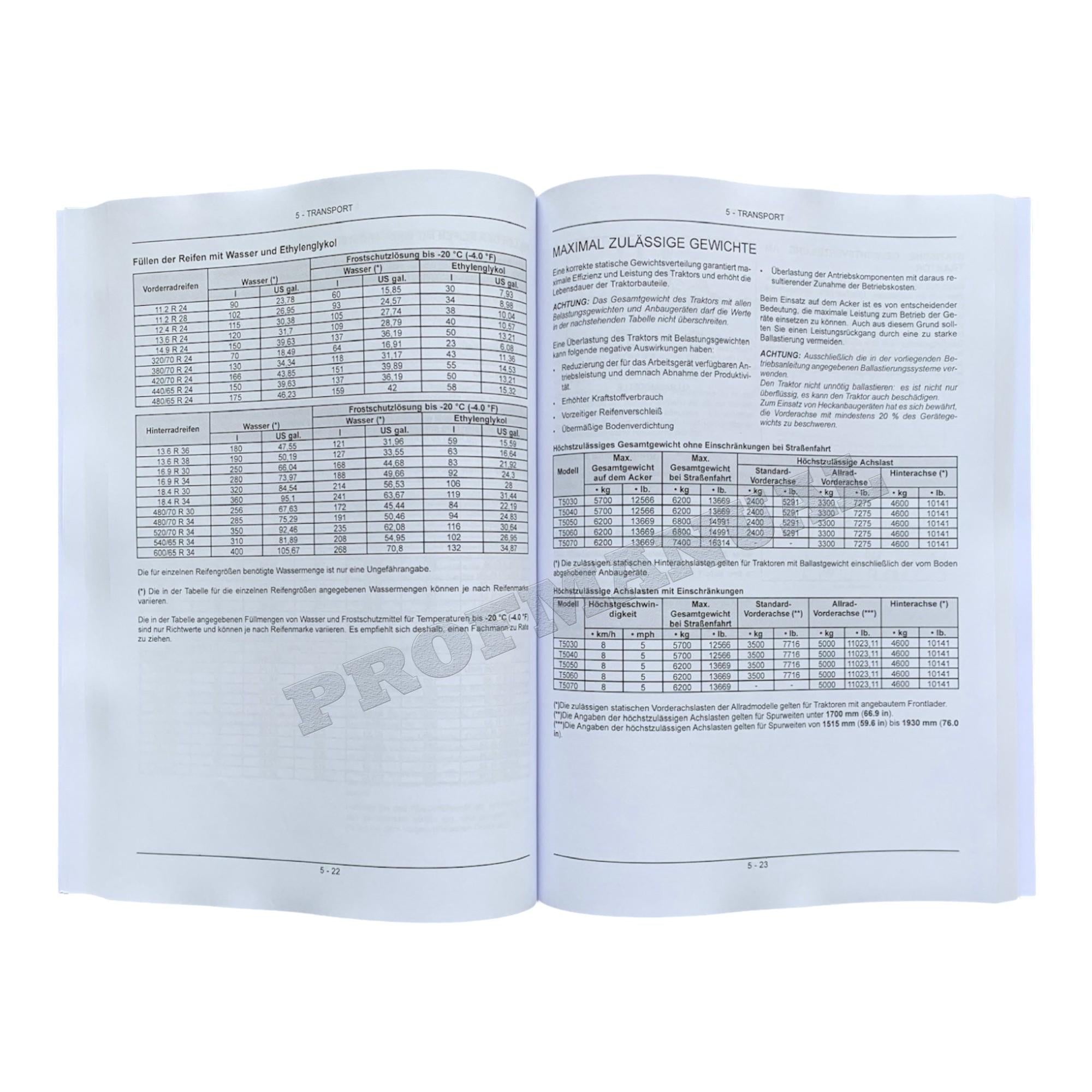 New Holland T5030 T5040 T5050 T5060 T5070 traktor betriebsanleitung #2