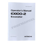 HITACHI EX100-2 EXCAVATOR OPERATORS MANUAL
