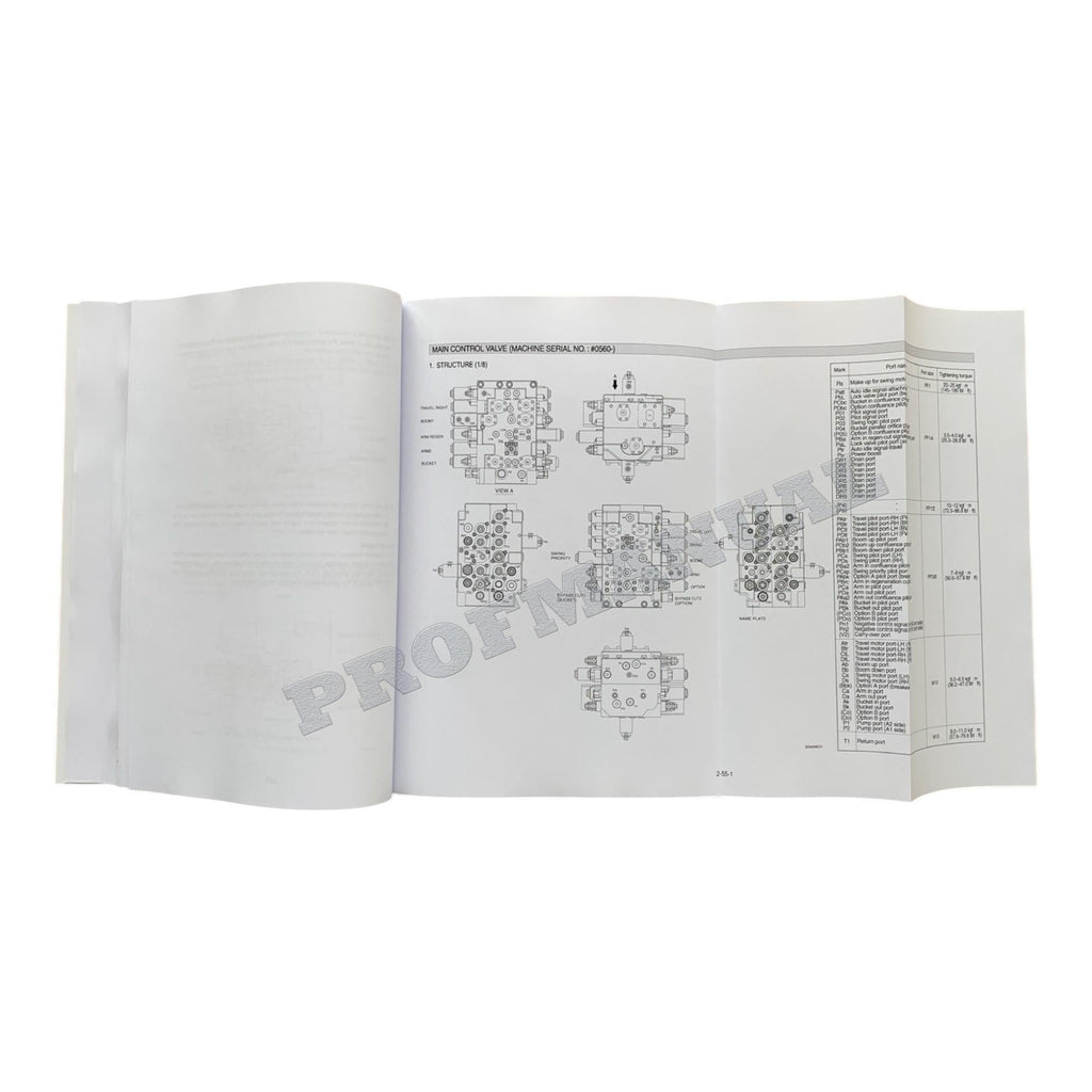 Hyundai HX300A L CRAWLER EXCAVATOR Hardcover Repair Service Manual