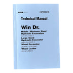 HITACHI WinDr. ZX70-3-ZX350-3 ZX450-3-ZX870-3 Excavator Technical Manual