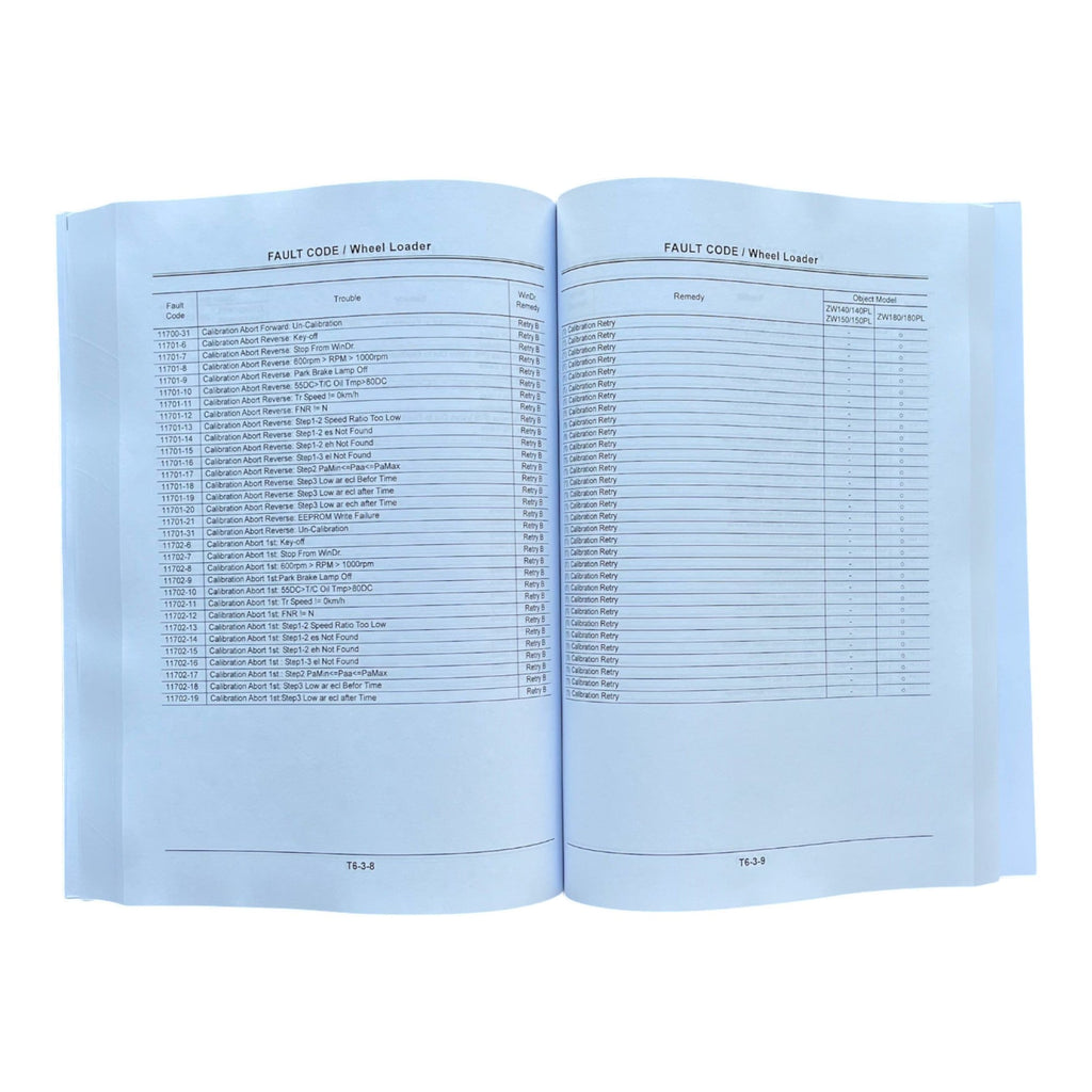 HITACHI ZX140W-3 to ZX220W-3 ZXZW140 to ZXZW310 Service Manual