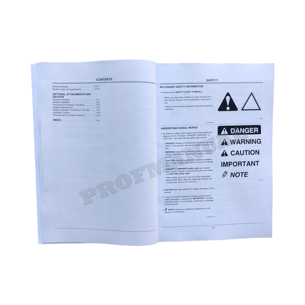 HITACHI ZAXIS ZX 450 450LC 450H 450LCH  EXCAVATOR OPERATORS MANUAL #1