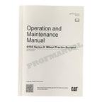 Manual de mantenimiento del operador de mototraílla Caterpillar 615C Serie II