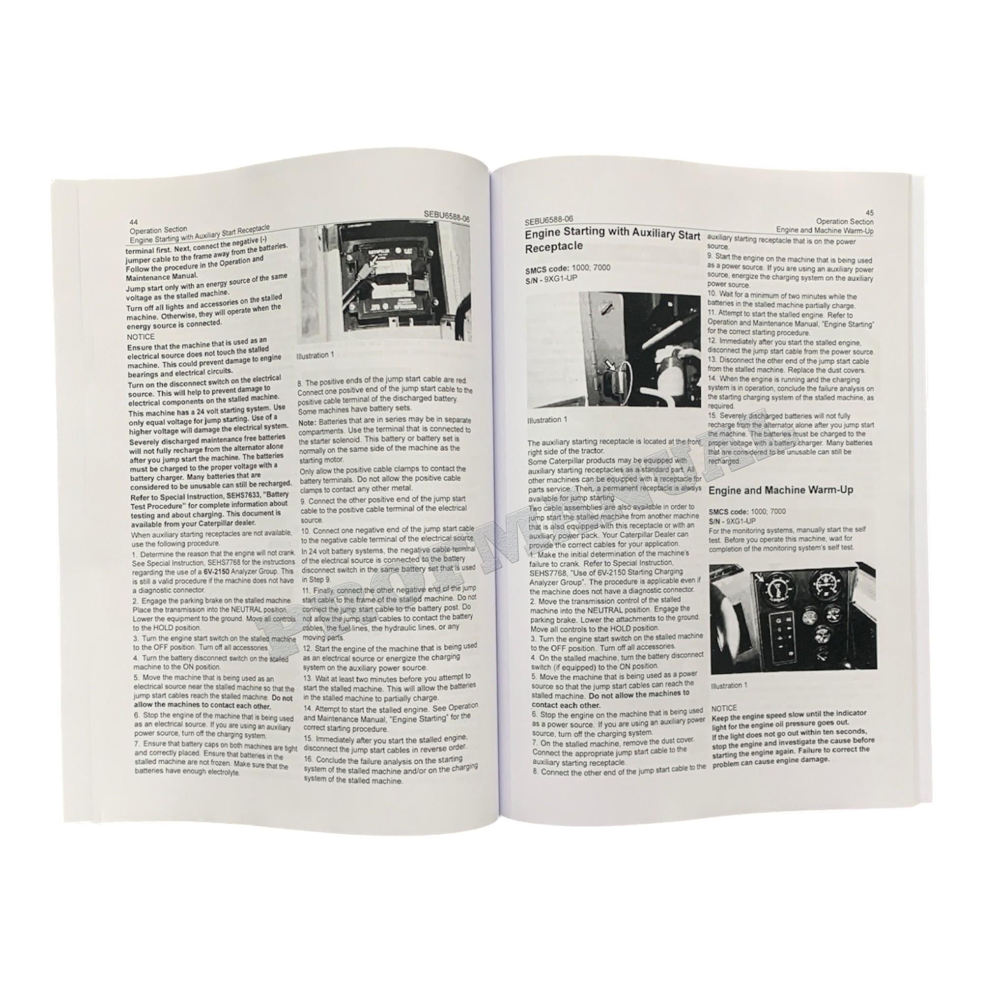 Manual de mantenimiento del operador de mototraílla Caterpillar 615C Serie II