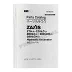 HITACHI ZAXIS ZX280LC-3 ZX280LC-3 Engine Excavator Parts catalog manual