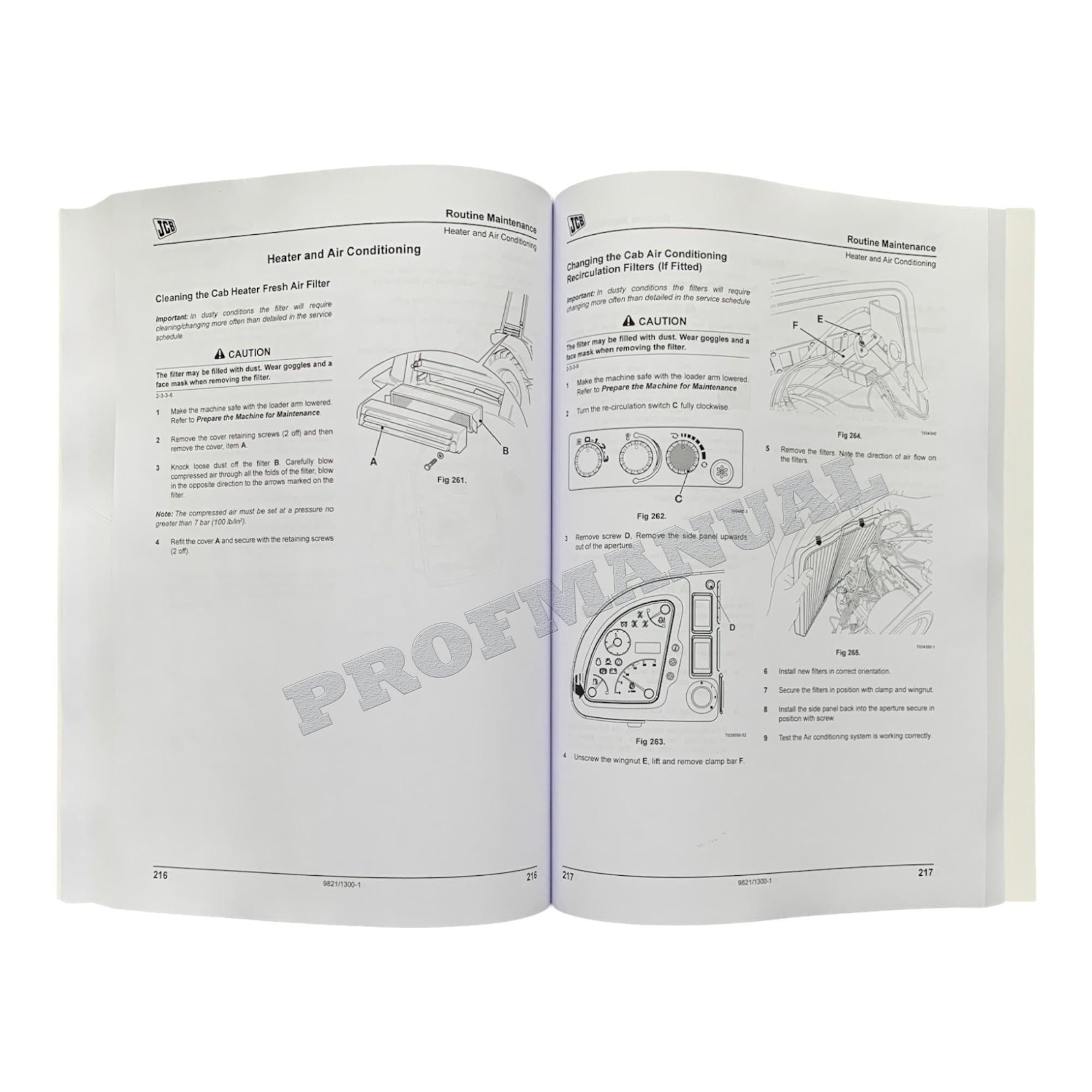 JCB 3CX 4CX ECO BACKHOE LOADER Operators Manual