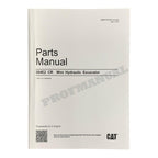 Caterpillar Cat 304E2 CR Mini Hydraulic Excavator Parts Catalog Manual