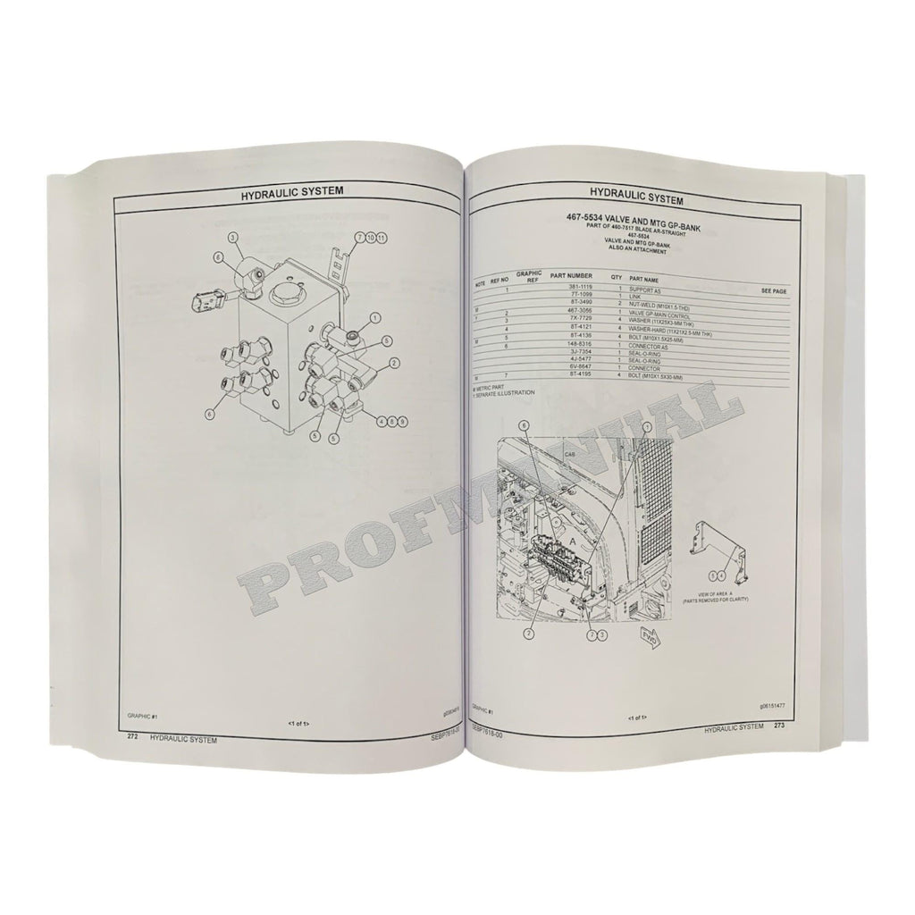 Caterpillar Cat 304E2 CR Mini Hydraulic Excavator Parts Catalog Manual