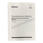 Caterpillar D6N Track Tractor Machine SYSTEM Manual Disassembly Assem UENR0058