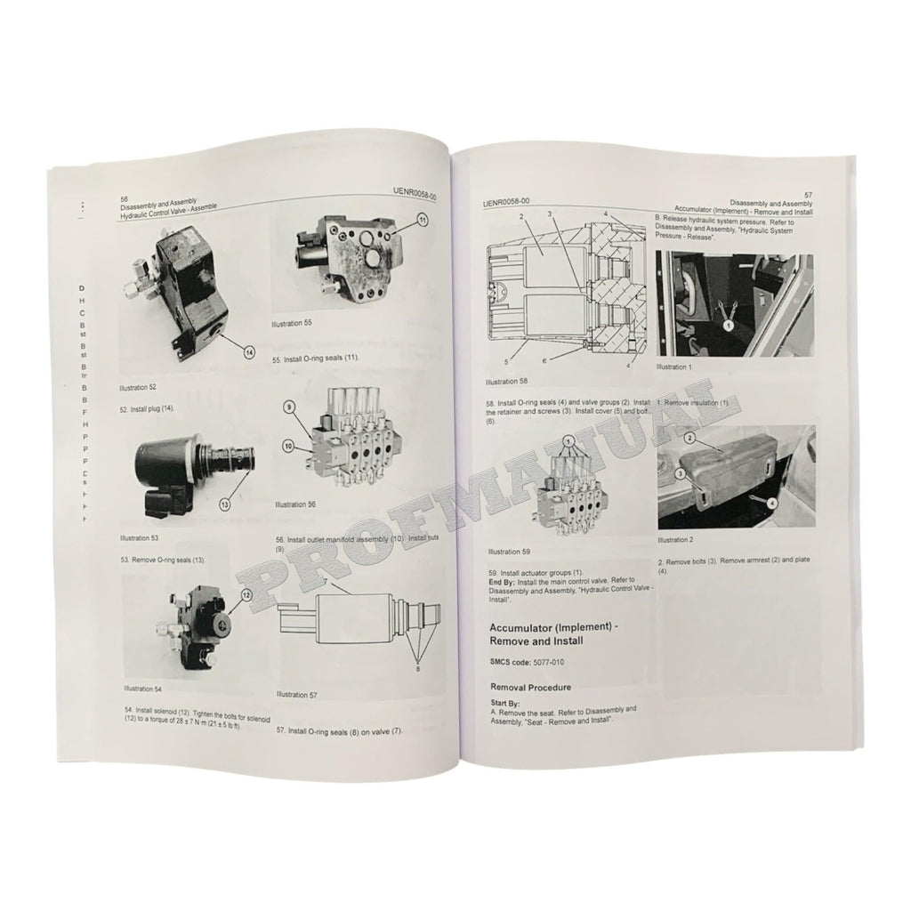 Caterpillar D6N Track Tractor Machine SYSTEM Manual Disassembly Assem UENR0058