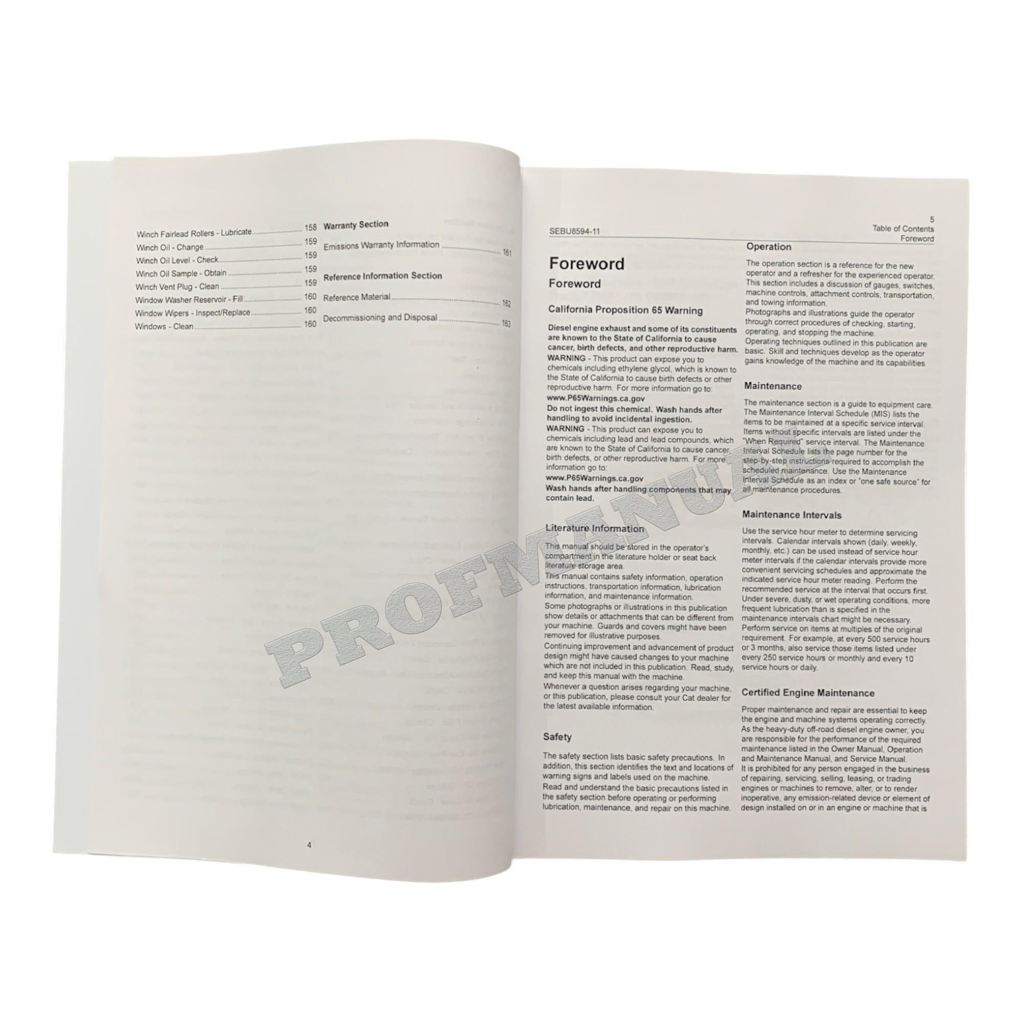 Caterpillar D6N Track Type Tractor Operators Maintenance Manual SEBU85941