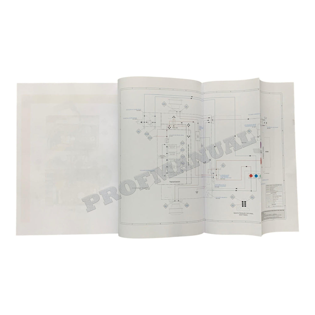 Caterpillar D6N D6N LGP OEM Tractor Power Train System Schematic Service Manual