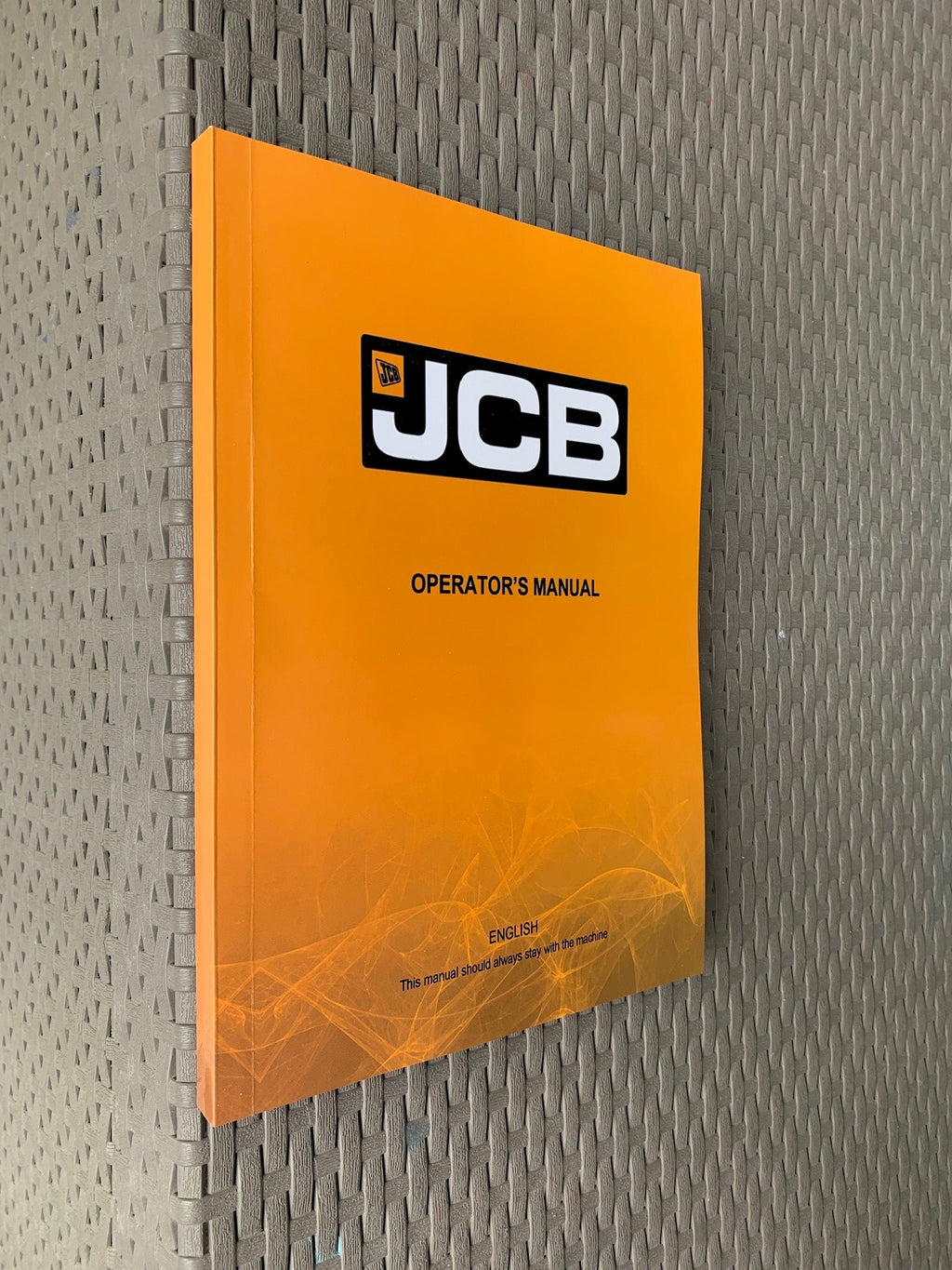 JCB JZ140 T4i JZ141 T4F Excavator Operators Manual