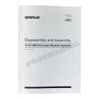 Caterpillar Cat 311D LRR Excavator Machine SYSTEM Disassembly Assembly Manual