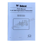 Bobcat TL38.70HF Telescopic Handler Parts Catalog Manual B3ZU11001- B3ZV11001-
